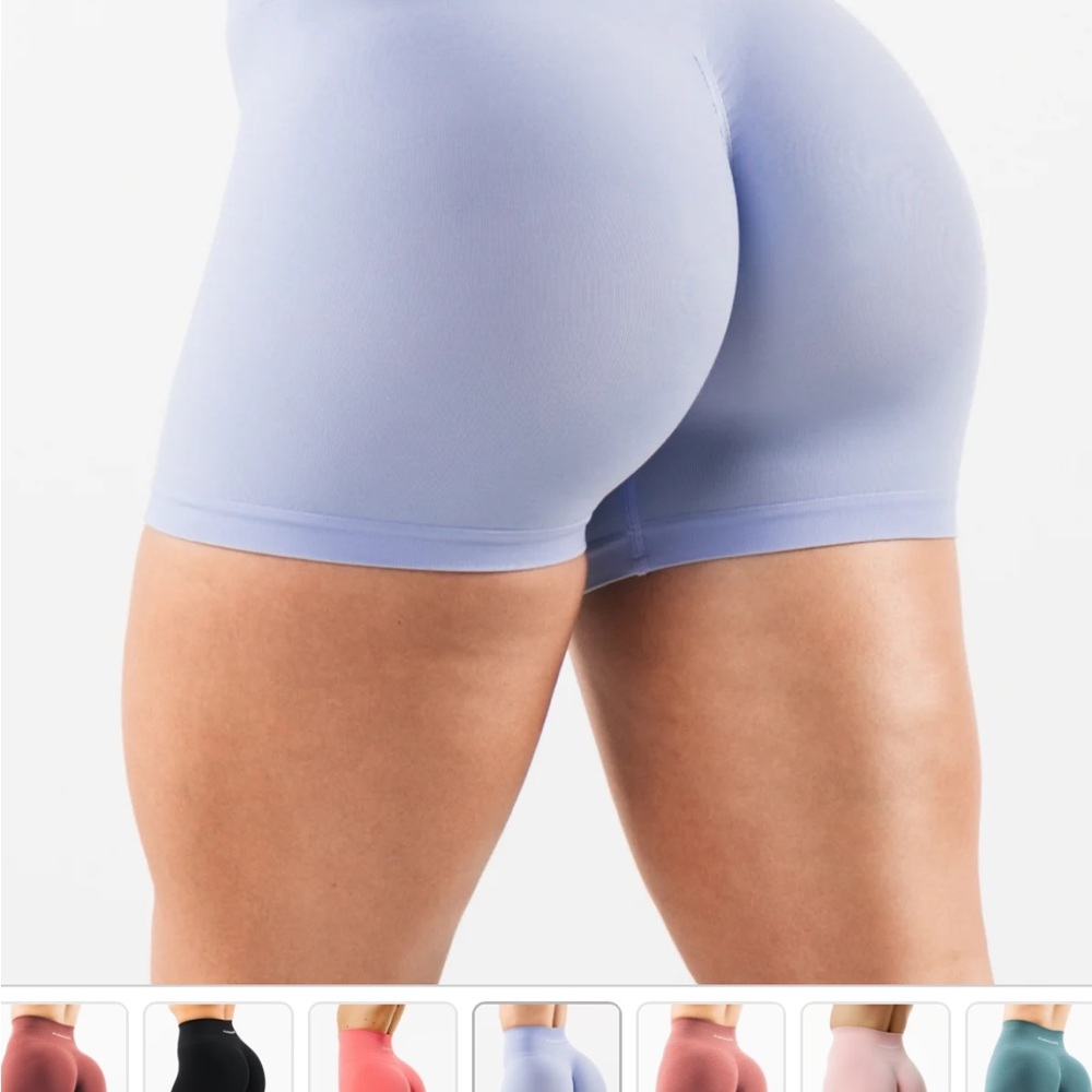 NWT Alphalete amplify short mystic blue small